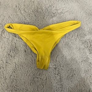Yellow LuLulemon Swimsuit bottom